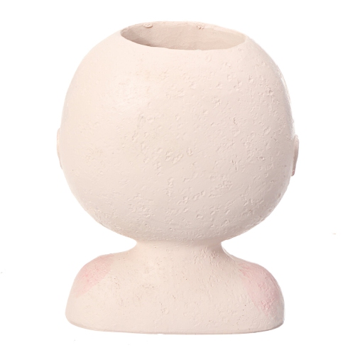 Nordic Doll Shaped Flower Pot Sculpture Flower Pot Art Vase Home Decor Succulents Head Shaped Vase Ornament