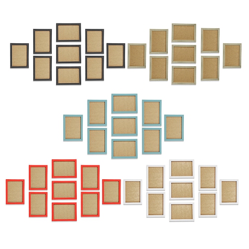 9pcs cadre bricolage mur photo décoration maison cadre étanche Staircase salon Chambre Chambre Chambre mur-mur Creative combinaison cadre avec