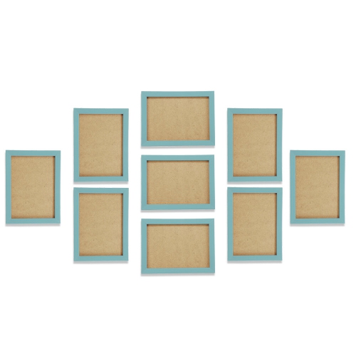 9pcs cadre bricolage mur photo décoration maison cadre étanche Staircase salon Chambre Chambre Chambre mur-mur Creative combinaison cadre avec