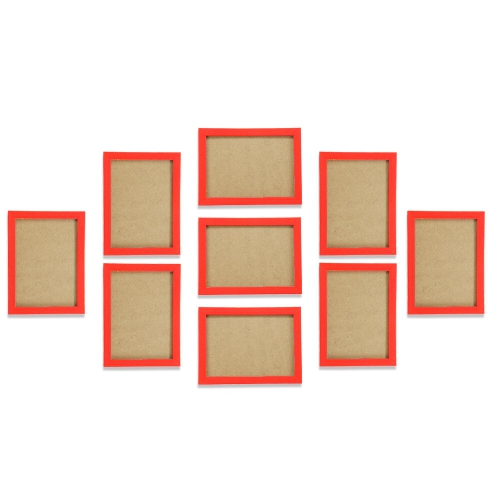 9pcs cadre bricolage mur photo décoration maison cadre étanche Staircase salon Chambre Chambre Chambre mur-mur Creative combinaison cadre avec