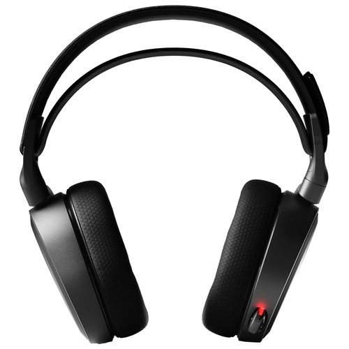 Remis à neuf - Casque de jeu sans fil Arctis 9 de Steelseries pour PC - Noir