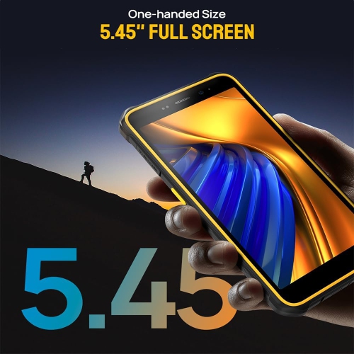 Ulefone Armor X12 Pro Rugged Smartphone Unlocked, MTK Helio G36 4GB+ 4GB Virtual RAM+64GB Android 13 Cell Phone, 13MP+8MP, 5.45" HD+, 4860mAh, Dual