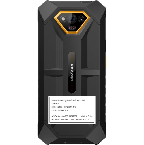 Ulefone Armor X13 Rugged Phone, 6GB RAM+6GB virtual RAM / 64GB, 50MP Rear Camera, 24MP Night Vision Camera, 6.52” Screen, 6320mAh, NFC, GPS, Dual 4G