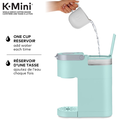 Cafetière pour une tasse K-Mini K-Cup de Strak, dotée d'une conception ultra-élégante, Oasis