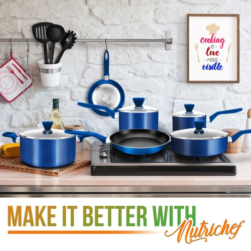 Kitchenware Pots & Pans - Stylish Kitchen Cookware Set, Non-Stick