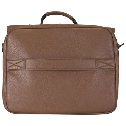 Mallette unie Portos de Bugatti pour portable de 15,6 po - Cognac