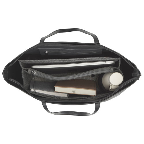 Bugatti Portos Solid 14.1" Laptop Designer Bag - Black