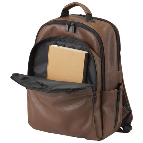 Sac à dos uni Portos de Bugatti pour portable de 15,6 po - Cognac