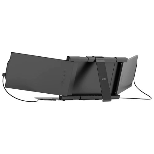 Moniteur ACL IPS HD intégrale 60 Hz 30 ms de 14,1 po Trio Max de Mobile Pixels - Noir