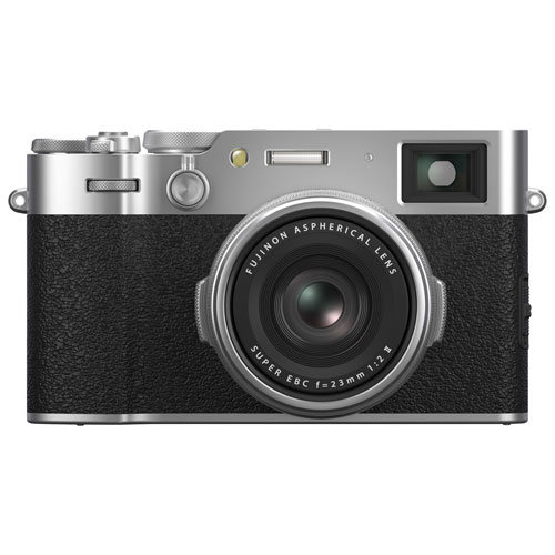 Fujifilm X100VI 40.2MP Advanced Compact Digital Camera - Silver