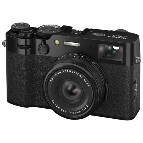 Fujifilm X100VI 40.2MP Advanced Compact Digital Camera - Black