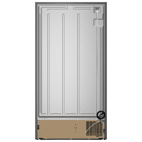 Réfrigérateur à congélateur juxtaposé 24,6 pi³ 36 po avec distributeur eau/glaçons de Maytag - Inox