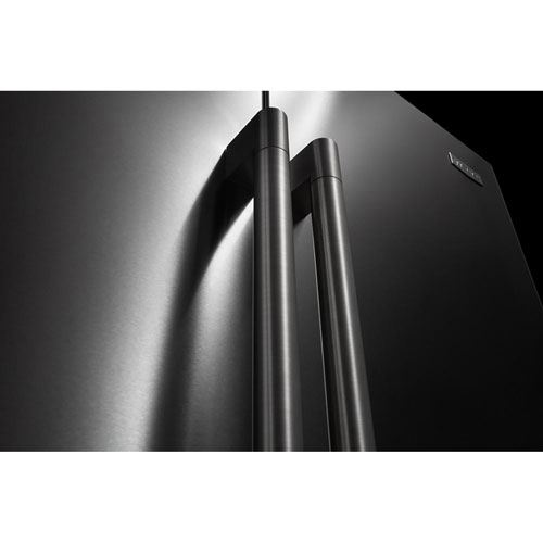 Réfrigérateur à congélateur juxtaposé 24,6 pi³ 36 po avec distributeur eau/glaçons de Maytag - Inox