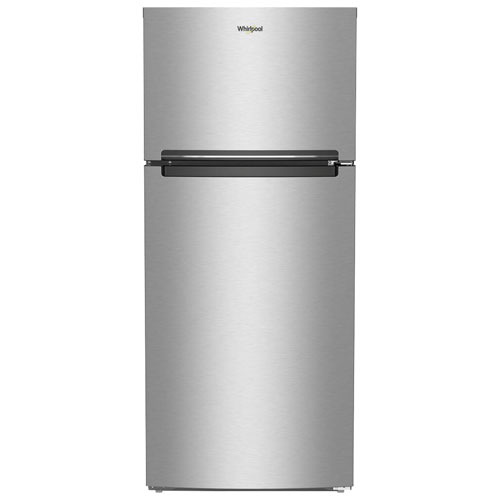 Réfrigérateur à congélateur supérieur 16,3 pi³ 29 po de Whirlpool - Acier inoxydable