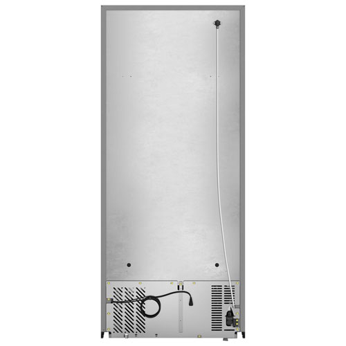 Réfrigérateur à congélateur supérieur 16,3 pi³ 29 po de Whirlpool - Acier inoxydable