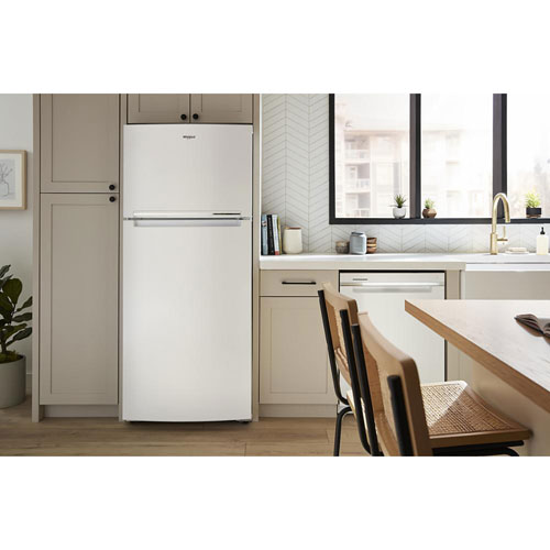 Whirlpool 29" 16.3 Cu. Ft. Top Freezer Refrigerator - White