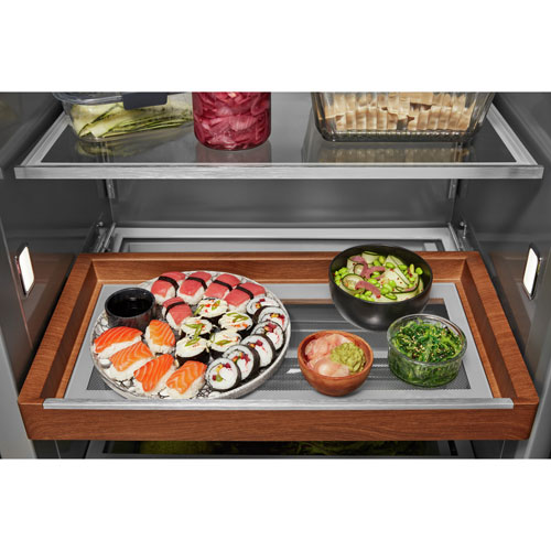 KitchenAid 42" 25.5 Cu. Ft. Side-By-Side Refrigerator - Panel Ready