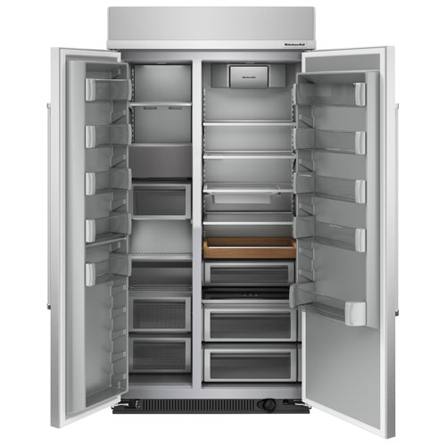 KitchenAid 42" 25.5 Cu. Ft. Side-By-Side Refrigerator - Stainless Steel