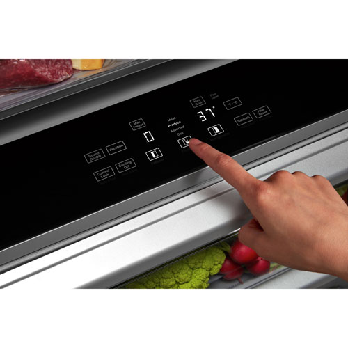 KitchenAid 42" 25.5 Cu. Ft. Side-By-Side Refrigerator - Stainless Steel