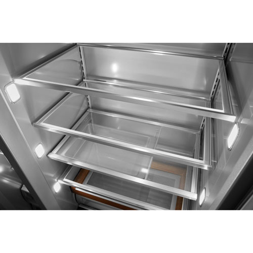 KitchenAid 42" 25.5 Cu. Ft. Side-By-Side Refrigerator - Stainless Steel