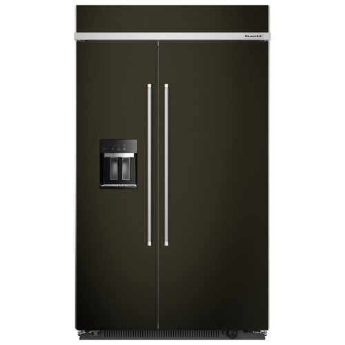 Kitchenaid 48" 29.4 Cu. Ft. Side-By-Side Refrigerator with Water & Ice Dispenser - Stainless Steel