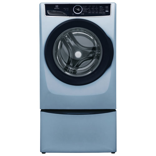 Laveuse à vapeur à chargement frontal haute efficacité de 5,2 pi³ d'Electrolux - Bleu glacier