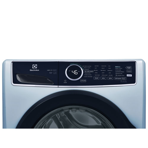 Laveuse à vapeur à chargement frontal haute efficacité de 5,2 pi³ d'Electrolux - Bleu glacier