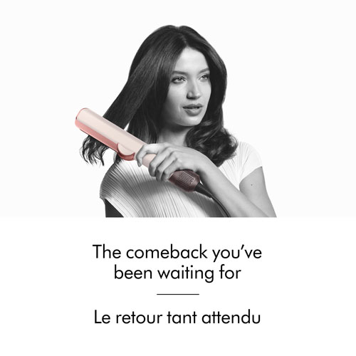 Fer plat Airstrait de Dyson - Céramique rose/Rose doré