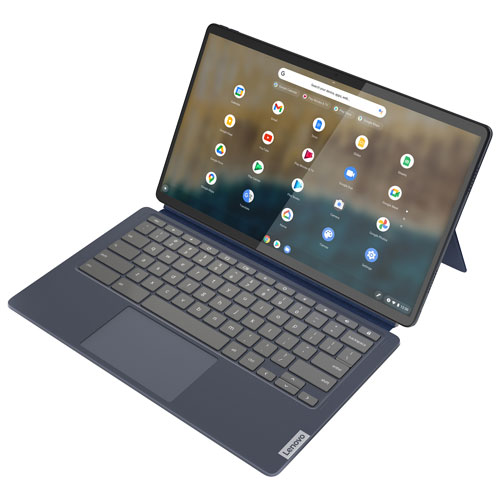 Lenovo IdeaPad Duet 5 13.3" Touchscreen 2-in-1 Chromebook - Abyss Blue (Qualcomm Snapdragon 7c Gen 2/128GB SSD/8GB RAM)