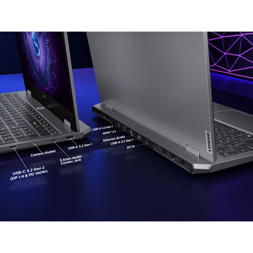 Lenovo LOQ 15IAX9I 15.6" Gaming Laptop - Luna Grey (Intel Core i5-12450HX/512GB SSD/16GB RAM/Arc A530M)