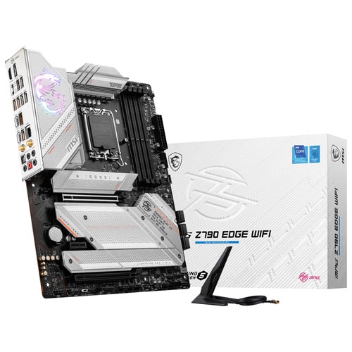 MSI MPG Z790 EDGE WIFI ATX LGA 1700 DDR5 Motherboard for 12/13th Gen Intel CPUs