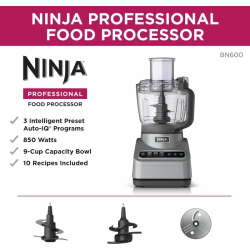 Powerful Ninja Processor: Chops, Purees, Slices, Shreds (Canada)