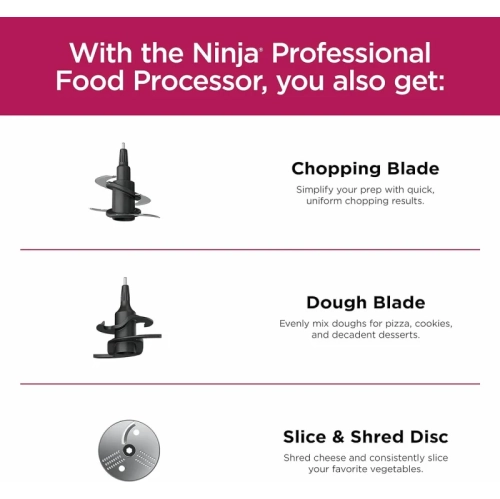 Powerful Ninja Processor: Chops, Purees, Slices, Shreds (Canada)