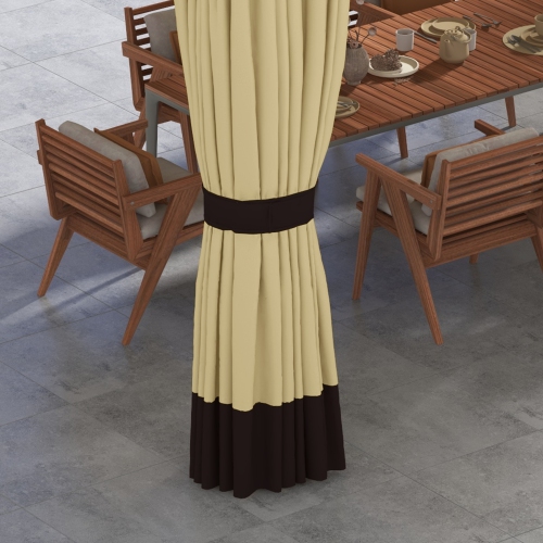 Outsunny 10' x 12' Patio Gazebo, Double Roof Outdoor Gazebo Canopy Shelter with Netting and Curtains, Solid Metal Frame for Garden, Lawn and