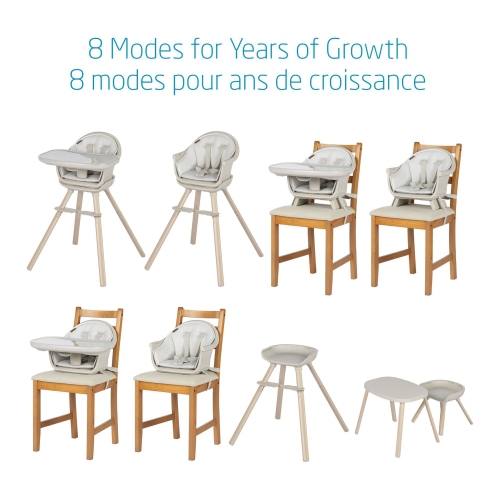 Chaise haute 8-en-1 MOA de Maxi Cosi - Avoine classique