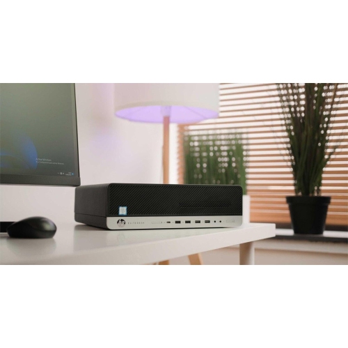 HP EliteDesk 800 G3 Small Form Factor Desktop - Intel Core i7-6700, 16GB Memory, 256GB SSD + 500GB HDD, Win 10 by HP - Refurbished condition - Image 4