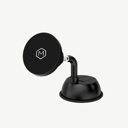 MightyMount - Magsafe Magnetic Phone Holder for Car Dashboard or Windshield, Black
