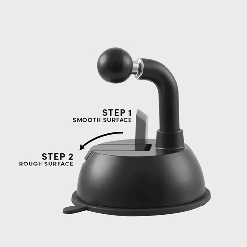 MightyMount - Magsafe Magnetic Phone Holder for Car Dashboard or Windshield, Black