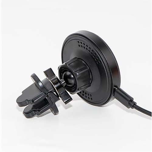 MightyMount - Magsafe Magnetic Phone Holder with Wireless Charger for Car Air Vent, Black