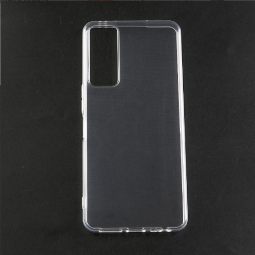 CC  Topsave Transparent Glossy Surface Soft Tpu Gel Rubber Case for Tcl 40Xe 6.56"