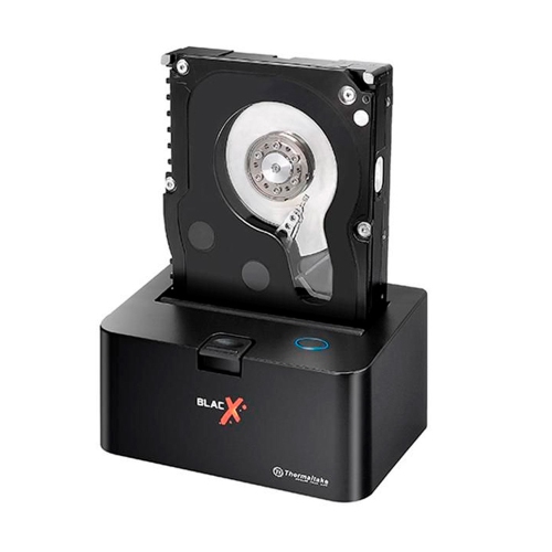 Station d'accueil USB3,0 SIMPLE BAIE DE 3,5 po BLACX de Thermaltake - remis à neuf