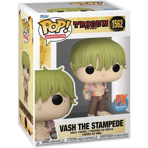 POP  Animation Trigun 3.75 Inch Action Figure Exclusive - Vash The Stampede #1562