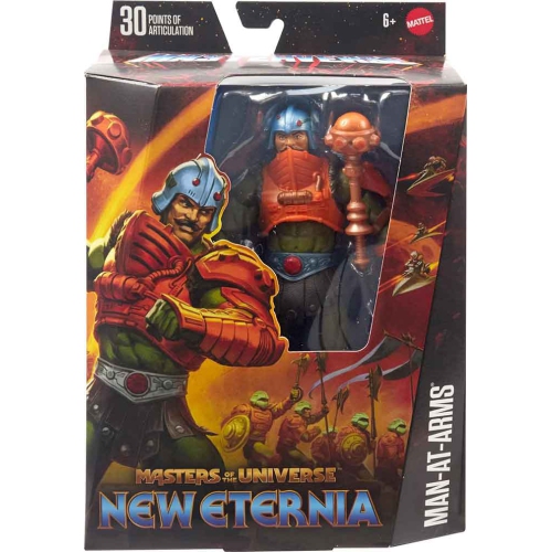 MOTU  Masters Of The Universe 6 Inch Action Figure Masterverse New Eternia - Man-At-Arms