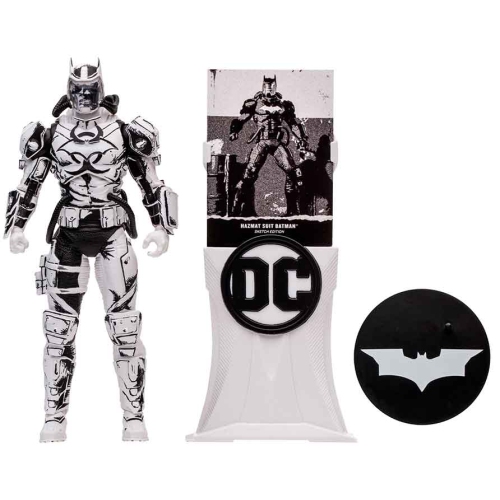 DC Multiverse Kjustice League The Amazo Virus 7 Inch Action Figure Sketch Edition Exclusive - Hazmat Suit Batman