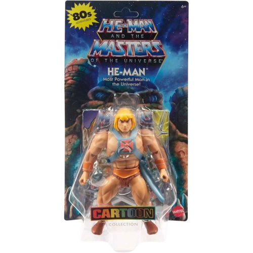 MOTU  Masters Of The Universe Origins 5 Inch Action Figure Wave 15 - Cartoon He-Man