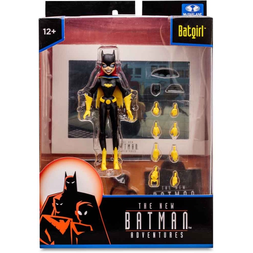 DC  Direct The New Batman Adventures 6 Inch Action Figure Wave 1 - Batgirl (Yellow Gloves & Boots)