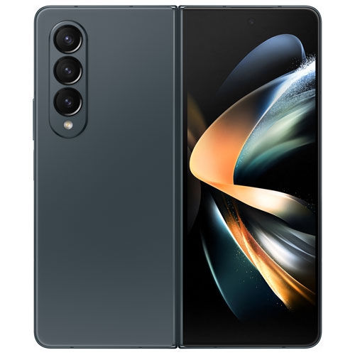 Remis à neuf - Galaxy Z Fold4 5G 512 Go de Samsung - Gris vert - Déverrouillé