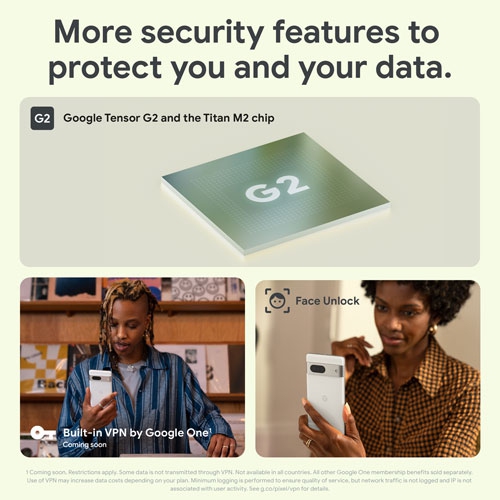 Remis à neuf - Pixel 7 128&nbsp;Go de Google - Citronnelle - Déverrouillé