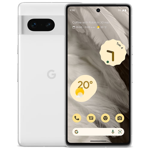 Remis à neuf - Pixel 7 128&nbsp;Go de Google - neige - Déverrouillé