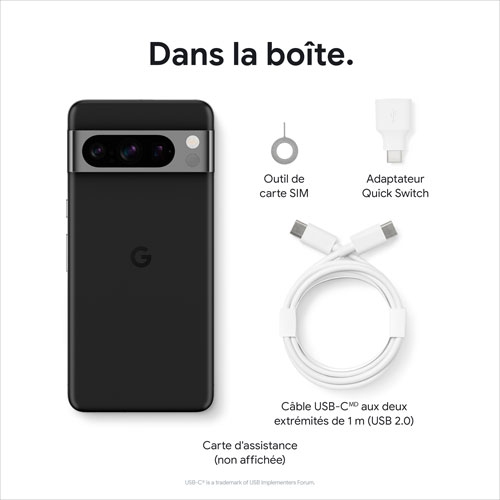 Remis à neuf - Pixel 8 Pro 128&nbsp;Go de Google - Porcelaine - Déverrouillé